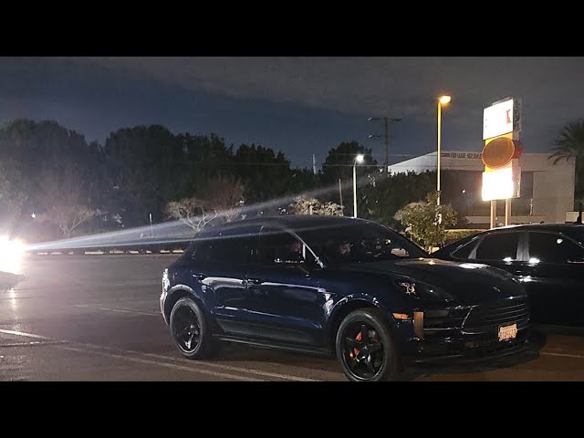 JunkYard Night Time Car Meet !!