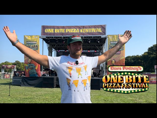 Dave Portnoy’s One Bite Pizza Festival