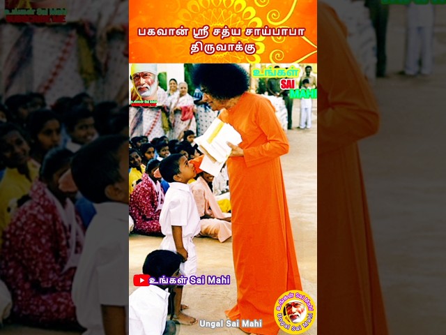 ✨நல்லதே நடக்கும்🙏❤️Sai Baba WhatsApp Status🥰Sai Baba Advice Tamil😍Sri Sathya Sai Baba Message🙏