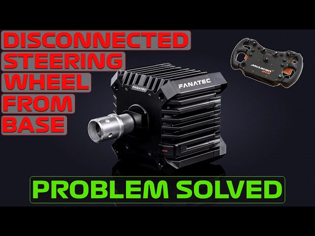 How to FIX Fanatec CSL DD Wheel DISCONNECTED