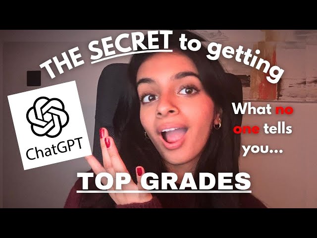 The TOP Secret to getting GOOD GRADES 📚📈 | Using AI properly