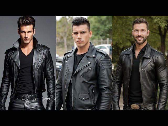 Men Leather Jacket Fashion From Runway to Street Style The Ultimate Leather Jacket Guide for Men