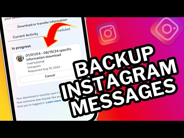 How To Backup Instagram Messages | Full Guide