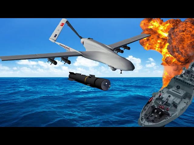 Ukraine used Bayraktar TB2 drone to destroy everything!