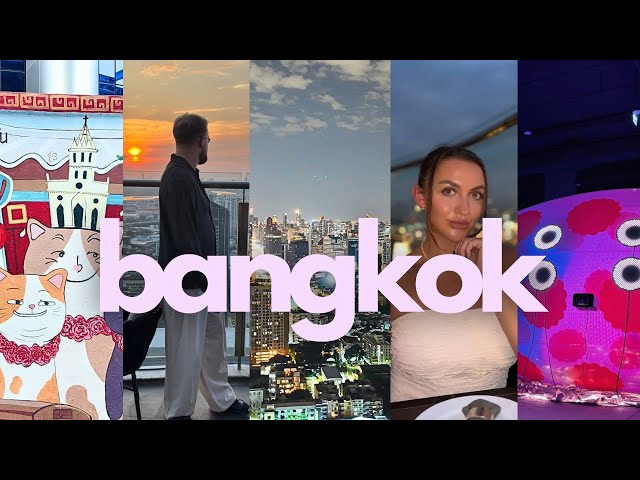 we spent christmas in bangkok. | shopping, night market, roof top bars | travel capsules | vlog