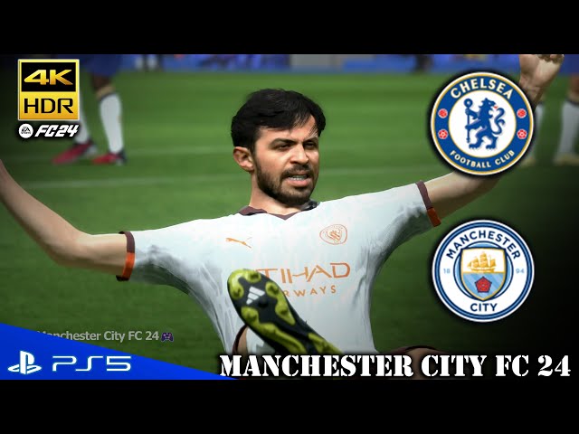 EA FC 24 | Chelsea vs Manchester City Highlights Premier League 2024 PS5™ @ManchesterCityFC24