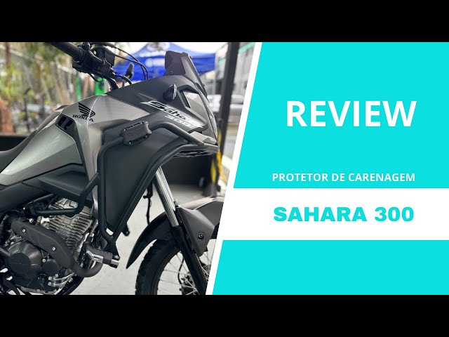 Qual o melhor protetor de carenagem para Honda Sahara 300?