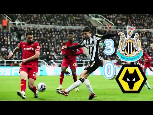 Newcastle  vs  Wolves  3 - 0 Highlights Premier league