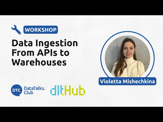 Data Ingestion From APIs to Warehouses and Data Lakes - Violetta Mishechkina