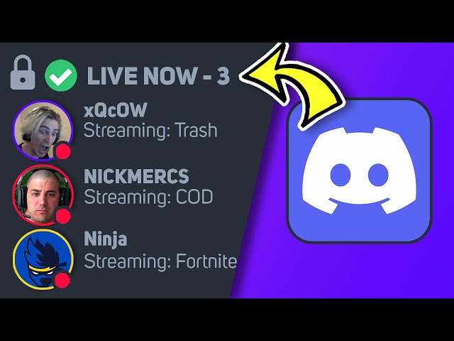 🔴NOW STREAMING Discord Role! (Automatic)