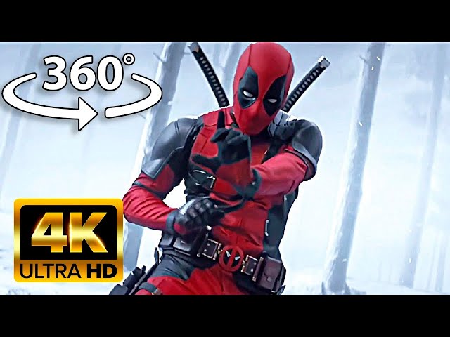 360° VR Deadpool dance Bye-bye-bye 4k | Deadpool and wolverine