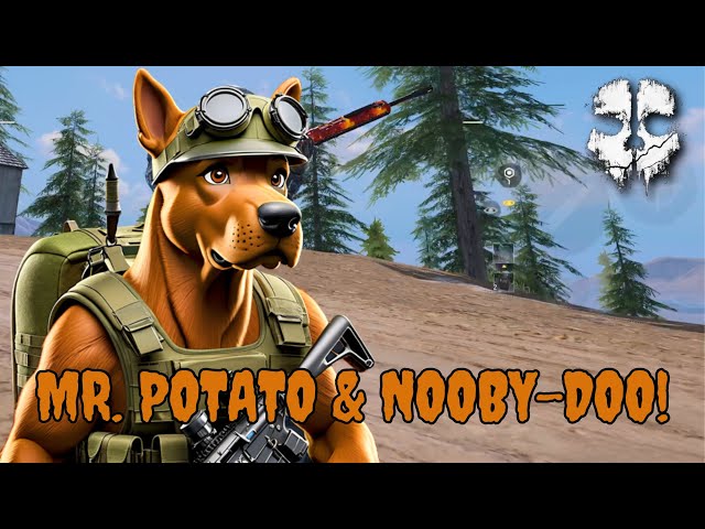 Mr. Potato & His Friend Nooby-Doo in Call of Duty Mobile - Battle Royale