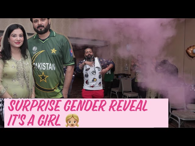 SURPRISE GENDER REVEAL FOR OUR PREGNANT COUPLE PART 4