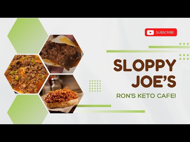 Low Carb Sloppy Joe’s on Egg Life Wraps! Perfect for any time of day│ Ron’s Keto Café!