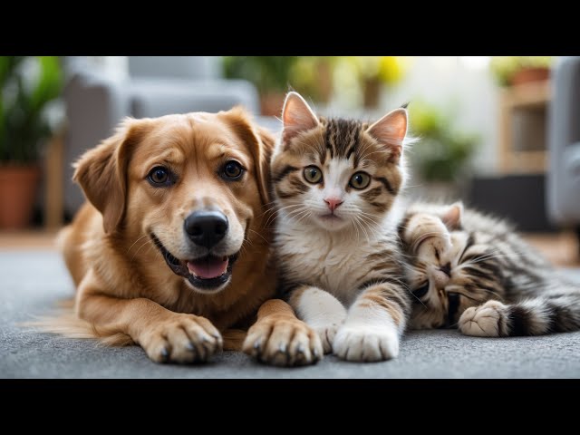 The UNBELIEVABLE Moment When Dog and Kitten Became Inseparable