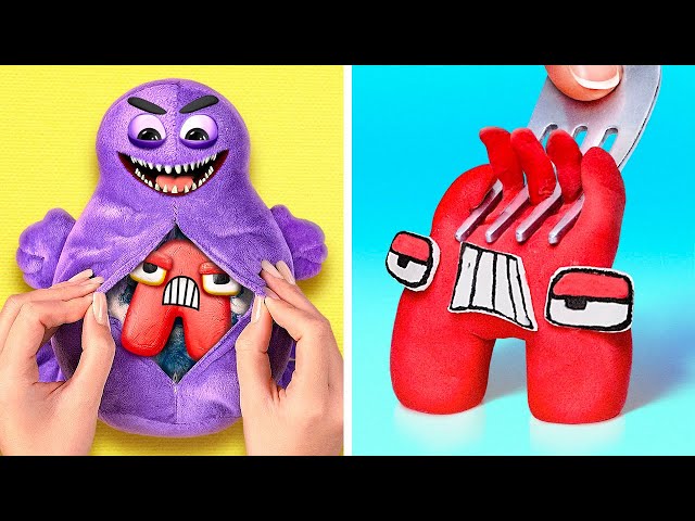 Pregnant Grimace ?!😱 *Cool Paper Craft Ideas*