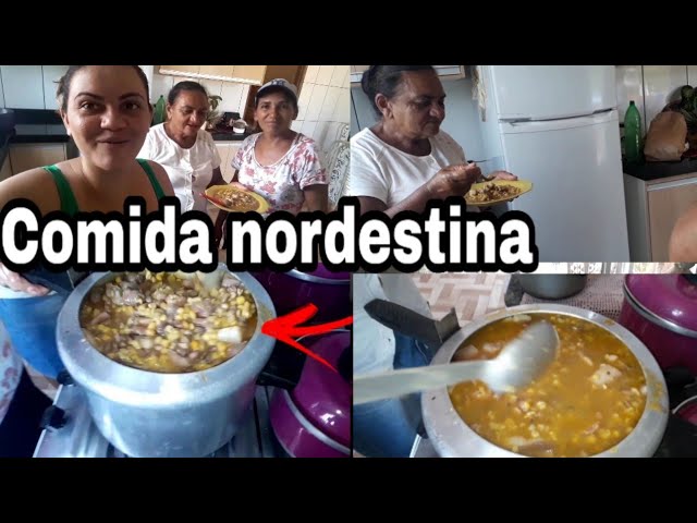 COMIDA NORDESTINA/ MUGUNZÁ SALGADO -  Rotina da Jane