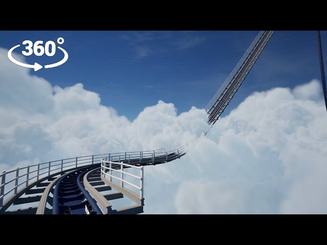 Roller Coaster in the Clouds/360VR/4K