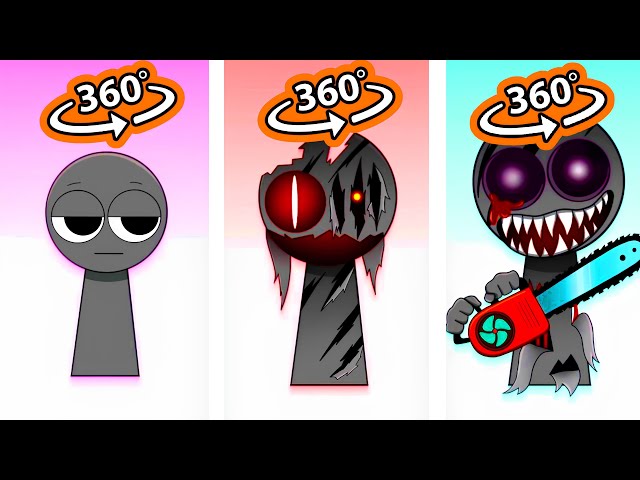 Incredibox Sprunki HAUNTING SYMBIOSIS Compilation!! | PHASES SPIRIT 360 VR1