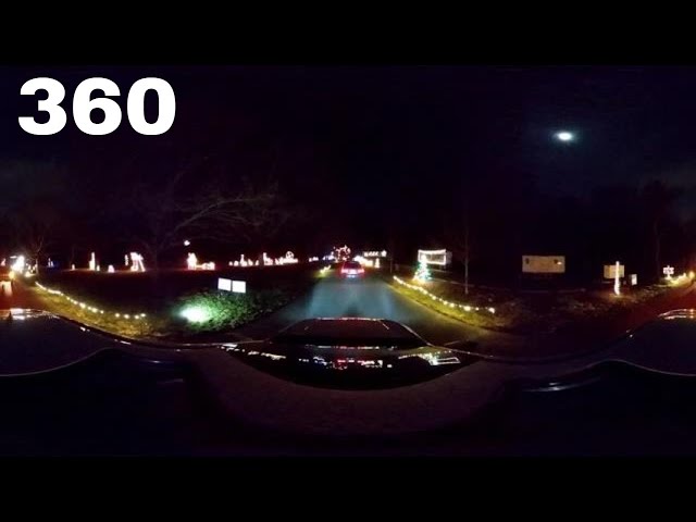 Full 360 Degrees Drive Thru 2018 Holiday in Lights at Sharon Woods