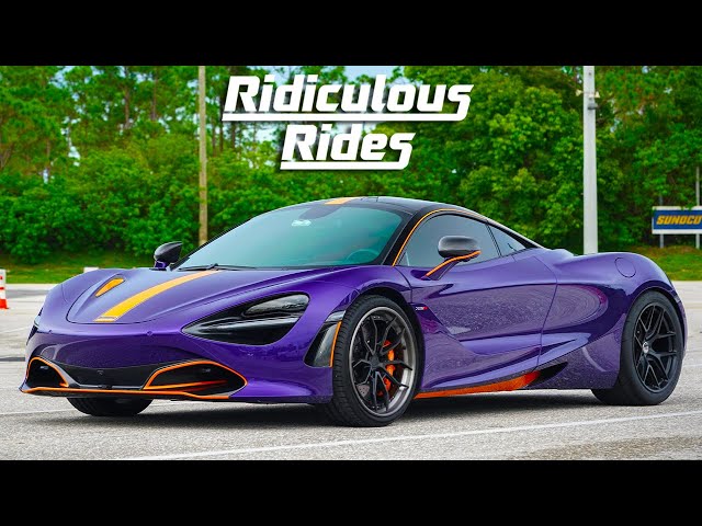 $300,000 McLaren 720s Has Turbo V8 Engine | RIDICULOUS RIDES