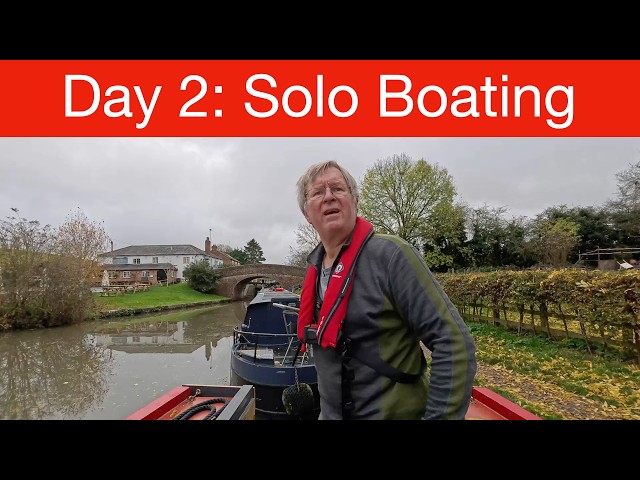 Day 2: Solo Narrowboating Adventures: Locks, Challenges, and Canal Life