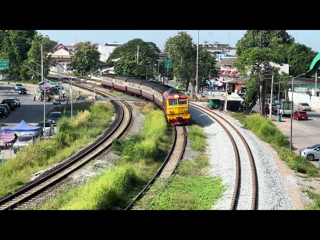 SRT 252 to Thon Buri passing Ban Pong 28 Sep 2024