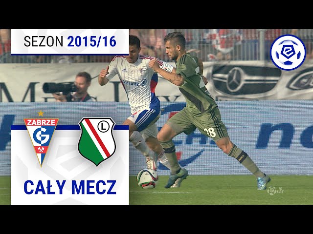 (1/2) Górnik Zabrze - Legia Warszawa | CAŁY MECZ | Ekstraklasa 2015/16 | 11. Kolejka