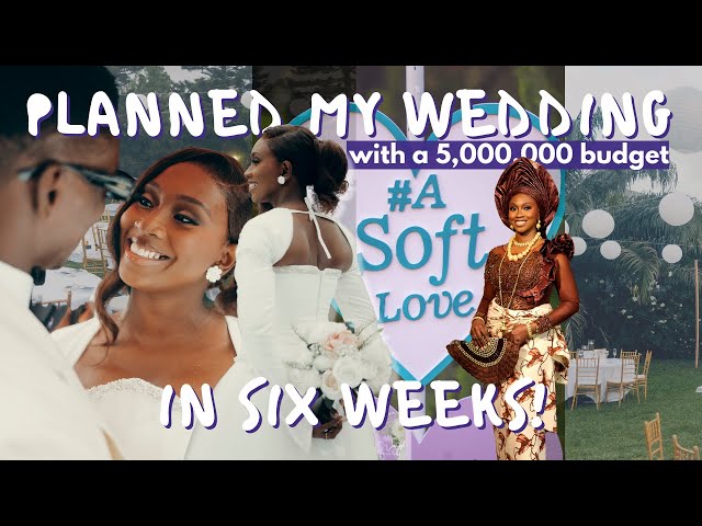 the wedding planning | details & vendors for my intimate Nigerian wedding | Wedding Series - Pt 3