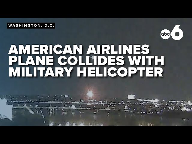 RECOVERY: American Airlines plane collides with Black Hawk military helicopter, at least 27 dead