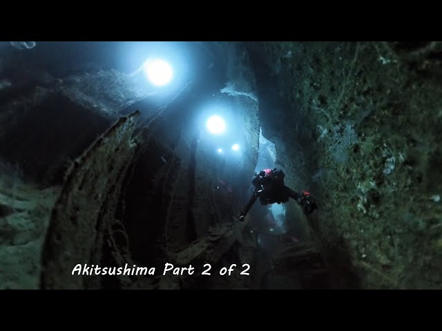 Coron Wrecks in 360: Akitsushima Part 2