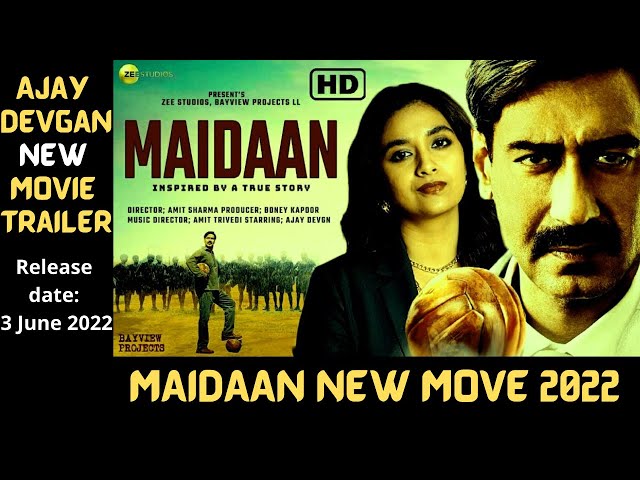 Maidaan Trailer || Maidaan New Movie ||  Ajay Devgan New movie trailer || Targets For All || New