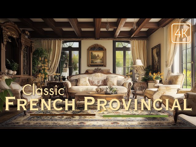 French Provincial Influences in Country Interior Design: Creating Timeless Spaces