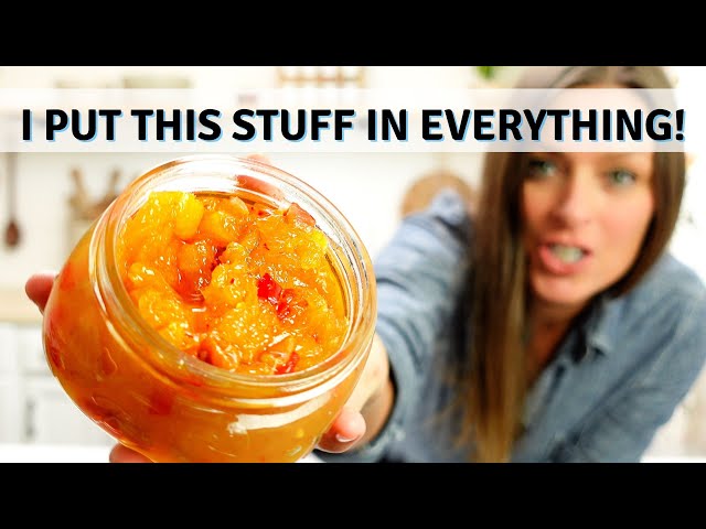 Mango Ginger Chutney (Unreal Trader Joe's Copycat Recipe!)