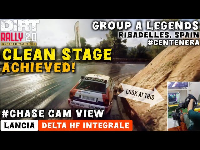 Clean Stage Achieved! - Chase Cam View - DiRT Rally 2.0 - Spain - Centenera - Wet - GROUP A LEGENDS