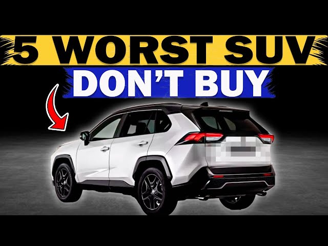 5 WORST and 7 BEST SUVs you could BUY This 2025 (MUST-SEE!)