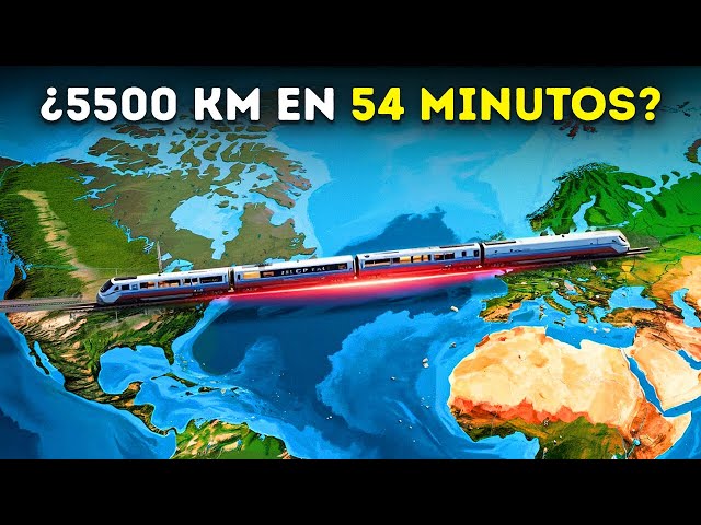 Este tren podría llevarte a otro continente en minutos