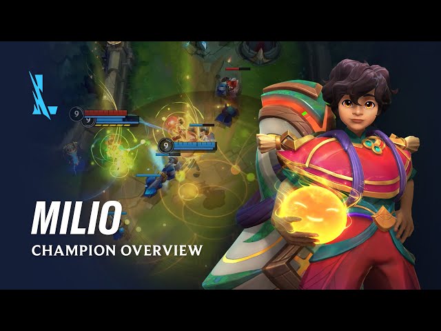 Milio Champion Overview | Gameplay - League of Legends: Wild Rift