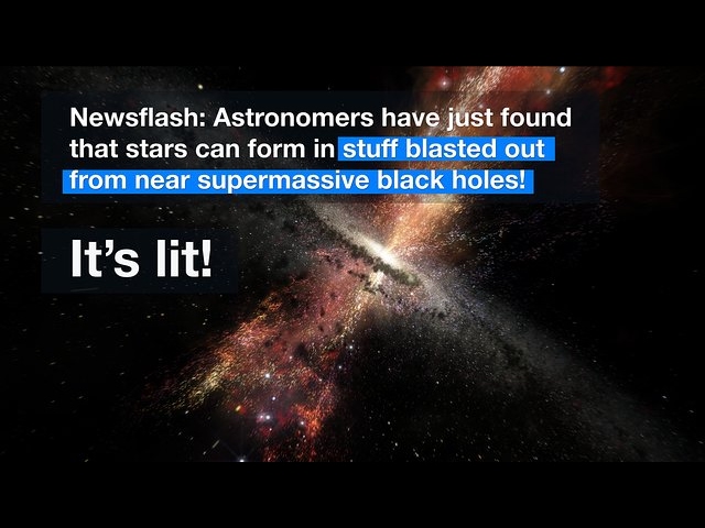 ESOcast 101 Light: Stars found in black hole blasts (4K UHD)