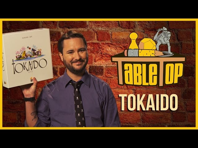 Tokaido: Jason Wishnov, J. August Richards, and Chris Kluwe join Wil Wheaton on TableTop S03E01