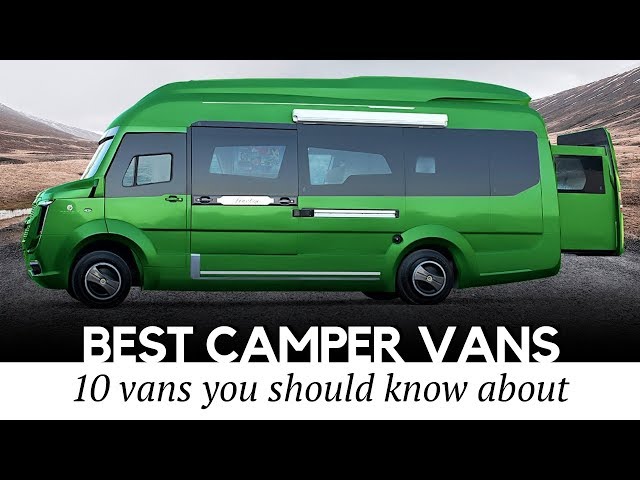 Top 10 New Campervans and Recreational Vehicles for the Most Comfortable of Vacations