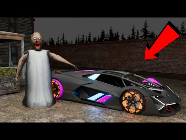 Granny House Escape In Lamborghini | Granny ki New Car #granny3