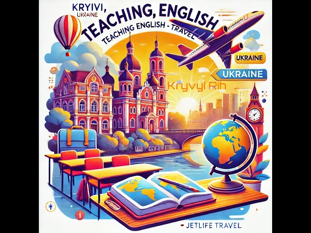 First Day of English Volunteering in Ukraine #KryvyiRih #EnglishVolunteering #JetLifeTravel