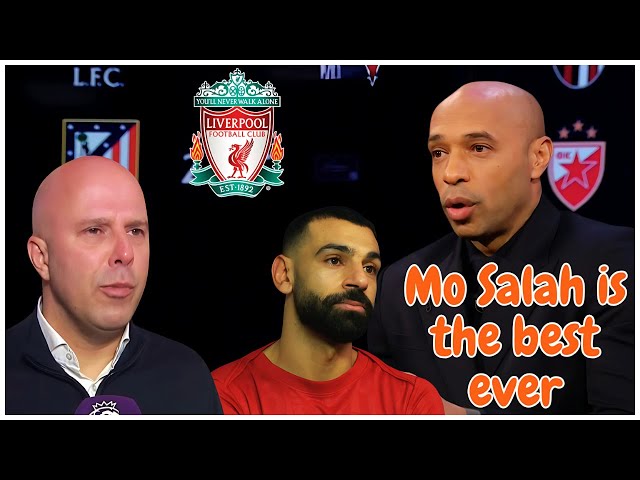 Thierry Henry and Carragher Reaction Liverpool vs. Lille 2-1 Mo Salah Interview Arne Slot Reaction