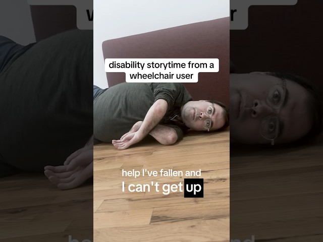 help i’ve fallen and i can’t get up #disabledartist #disability #disabled