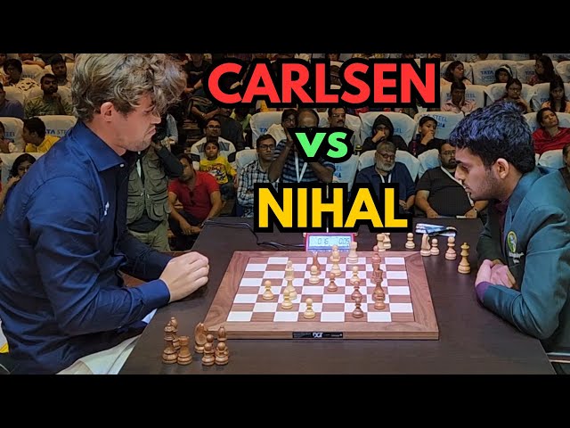 The Clash of Blitz Monsters | Magnus Carlsen vs Nihal Sarin | Tata Steel Chess India Blitz 2024