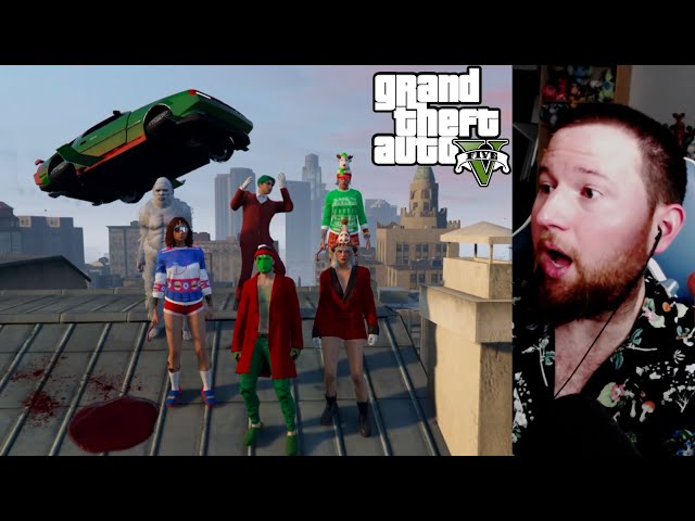 The grinch and mrs claus terrorize los santos... (GTA w/ jenn)