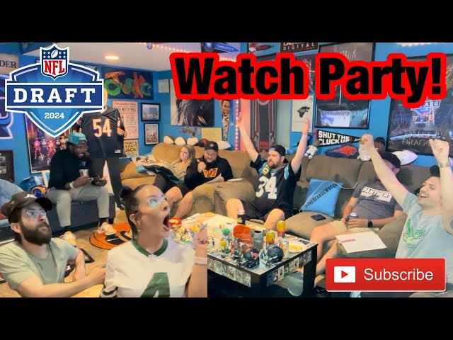 2024 NFL Draft - LIVE - First Round Reactions! Watch Party!