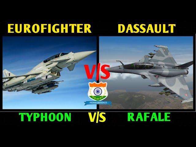 Indian Defence News,Rafale vs Eurofighter,Dassault Rafale vs Eurofighter Typhoon,Defense News,Hindi