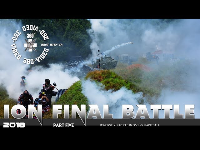 Skirmish ION Paintball Wars in 360 Video - Best viewed in VR - Part Five